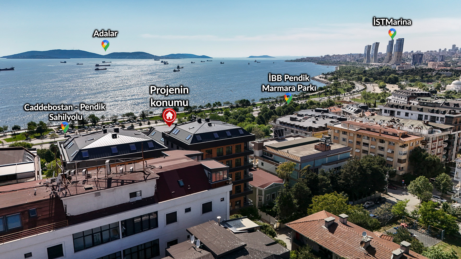PENDİK BURUNDA FULL DENİZ MANZARA - Resim 3